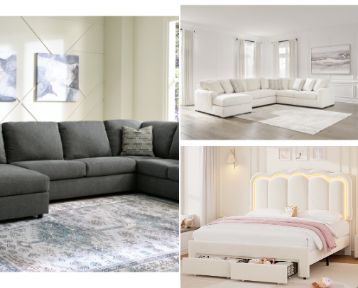 Furniture cover photo collage