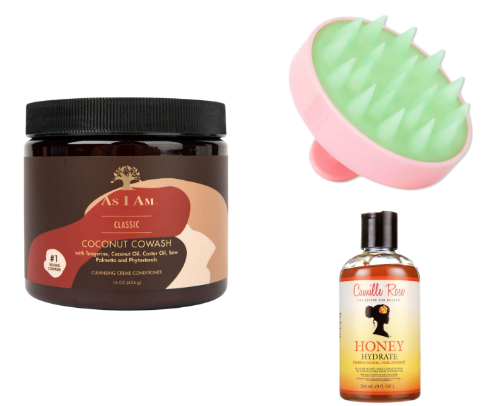 From Kinky to Manageable: hair care products for curly hair cover photo collage