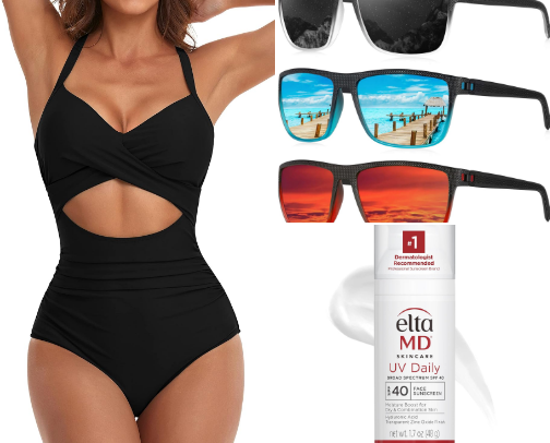 Beach Getaway Essentials – Simple Joys by the Sea cover photo collage