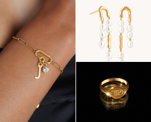 jewellery cover photo collage