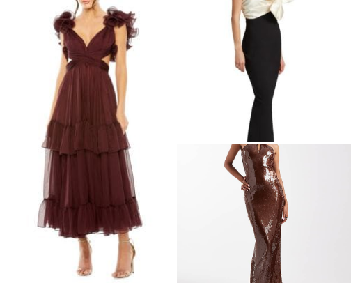 10 dresses to make you stand out at your next party. cover photo collage