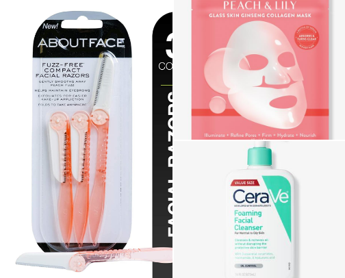 Holy grail skincare essentials🌟 cover photo collage