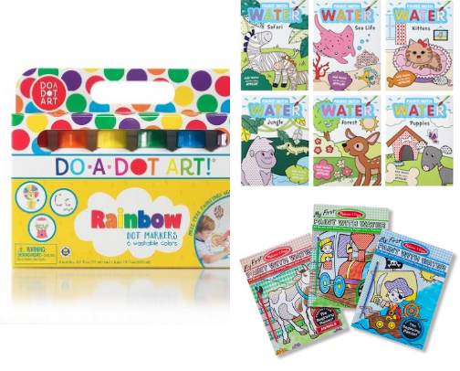 Fave Art Supplies & Activities for Tots cover photo collage