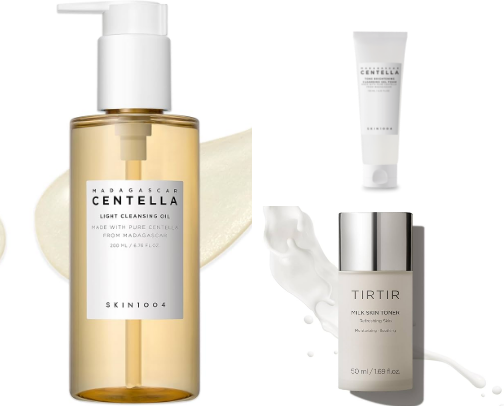 Hydration night skincare routine for when my skin needs some extra hydration overnight🫧 cover photo collage