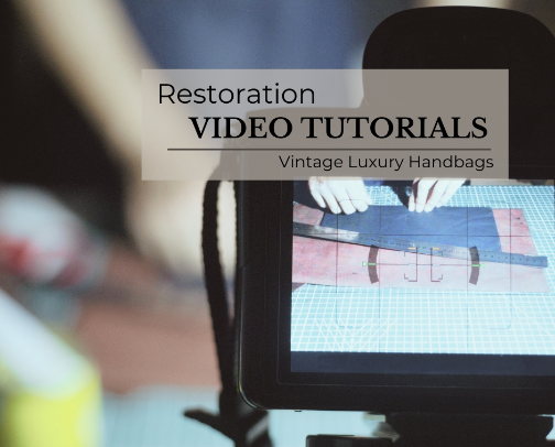 Favorite Vintage Luxury Handbag Restoration Tutorials cover photo collage