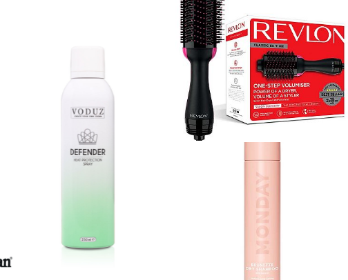 manifesting long silky shiny hair cover photo collage