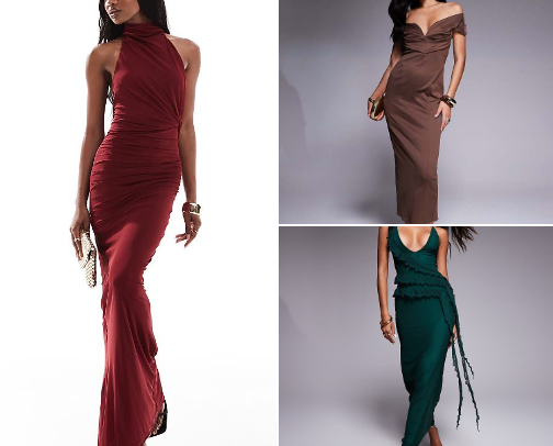 • Interesting women's clothing cover photo collage