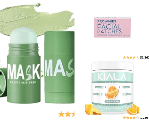 Health and beauty favorites cover photo collage