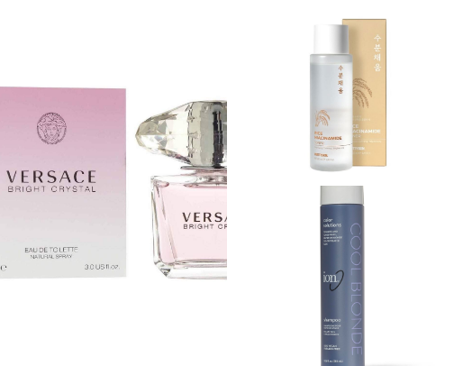 Beauty Products cover photo collage