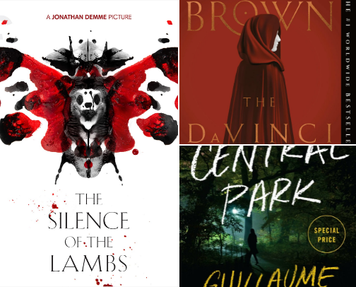Must have thrillers cover photo collage