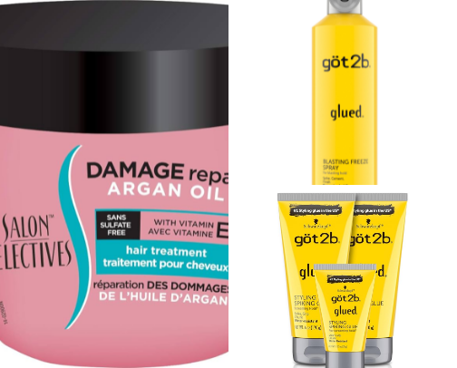 Favorite Haircare Products cover photo collage