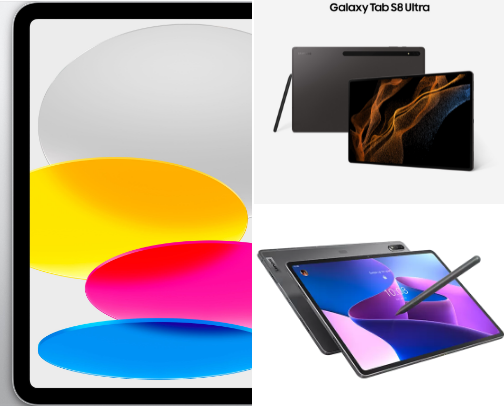 10 Must-Have Tablets & Accessories for Work, Study, and Play cover photo collage