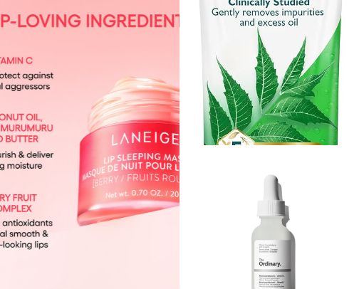 Minimal Beauty Products That work cover photo collage
