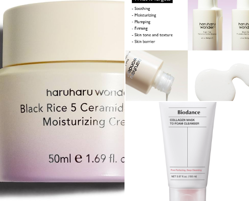 Favorite K Beauty Skincare cover photo collage