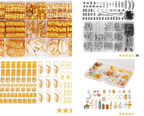 Dreadlock Accessories cover photo collage