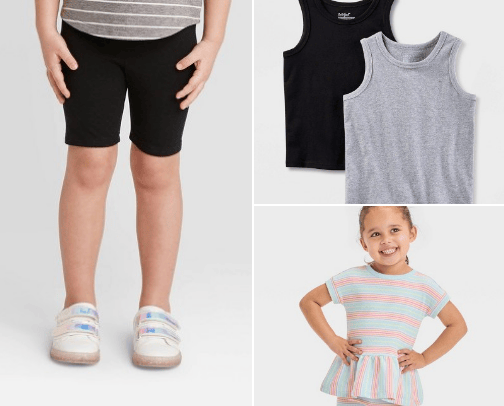 Toddler girl clothes cover photo collage