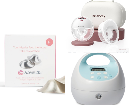 Essentials for the Breastfeeding & Pumping Mom cover photo collage