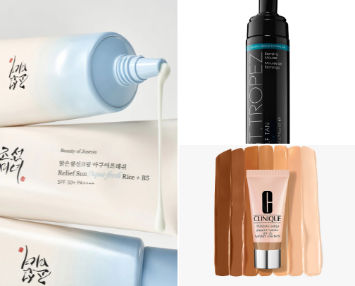 Must Haves Summer '25 for great Skin cover photo collage