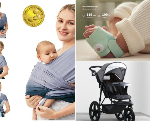 Essentials for Mom and Baby cover photo collage