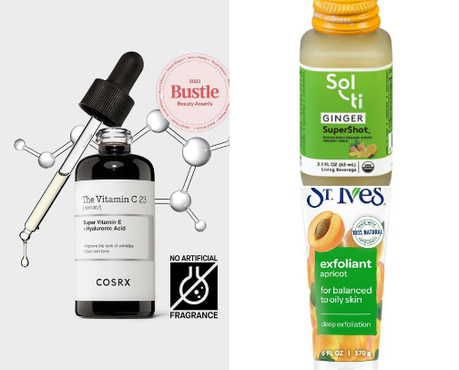 Health Vitamins & Hygiene Essentials cover photo collage