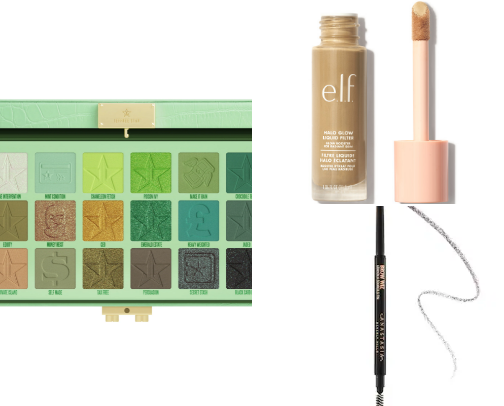 Make up must haves cover photo collage