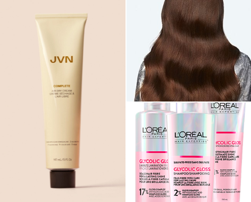Hair products for the mature woman cover photo collage