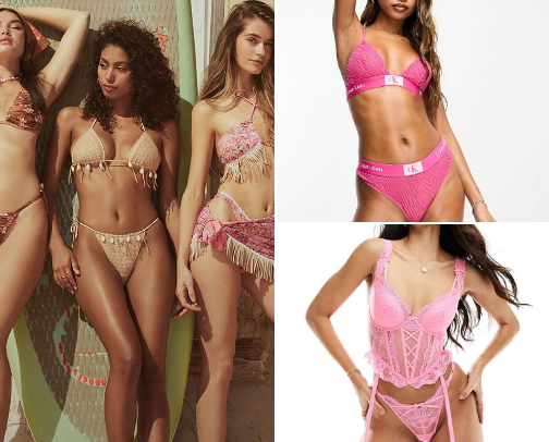 👙lingerie👙 cover photo collage