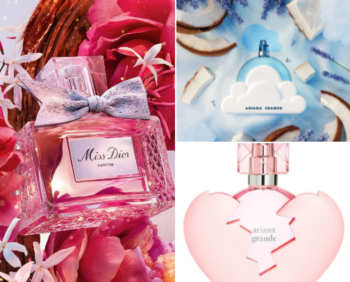 My favorite perfumes cover photo collage