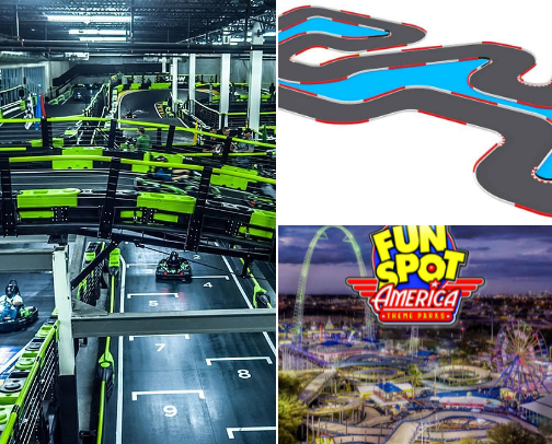 Best Go-Kart Tracks & Racing Experiences in Orlando & Kissimmee: A Local's Guide cover photo collage