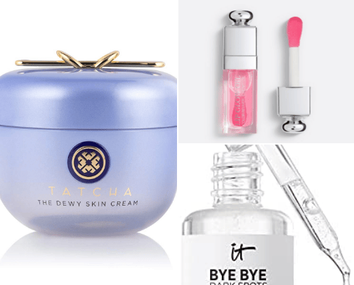 Skincare favs cover photo collage