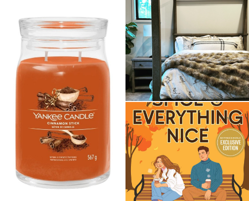 Sweater weather must-haves! cover photo collage