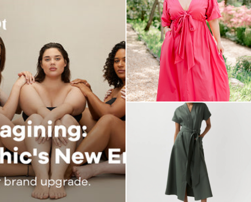 Modern style with a little belly camouflage. cover photo collage