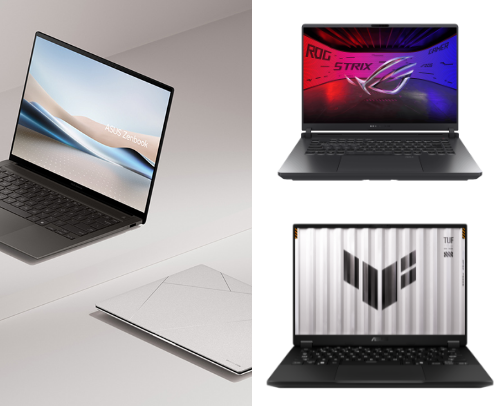 Asus - ROG gadgets cover photo collage
