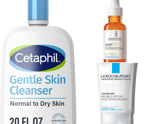 Skincare Faves (Sensitive skin) cover photo collage