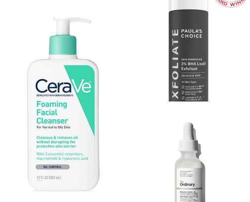 Skincare Products That Actually Worked for Me cover photo collage