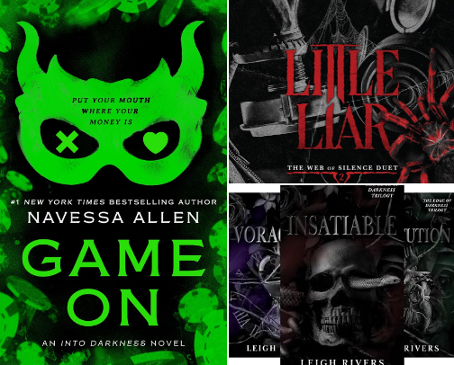 Dark romance book You need to read. cover photo collage