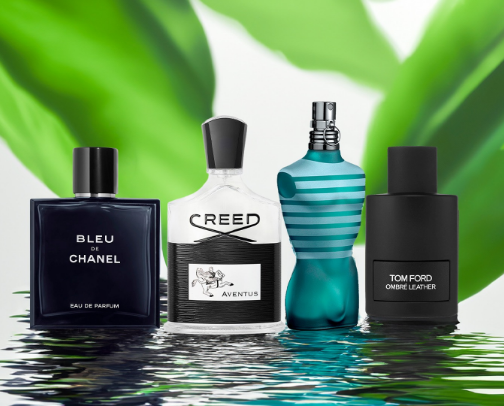Perfumes cover photo collage