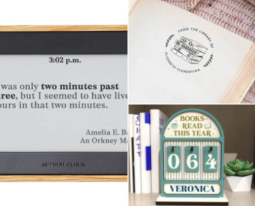 Christmas gift ideas for book lovers cover photo collage