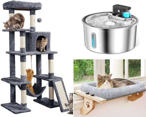 Cat Must Haves - Spoiled Edition cover photo collage