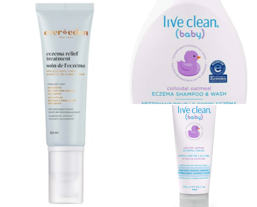 Baby skin products 🎀 cover photo collage