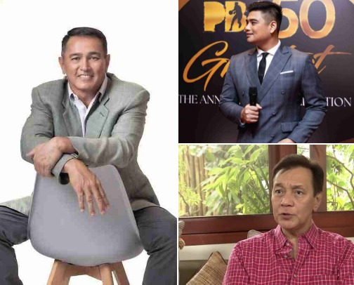 🏀 Voices of the Court | Philippine Basketball Legends On-Air cover photo collage