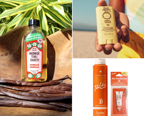 Passport to a Perfect Tan cover photo collage