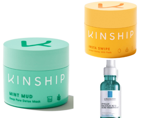 Everyday Skincare Products cover photo collage