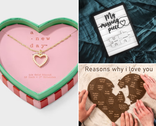 Valentine's day gifts💘 cover photo collage