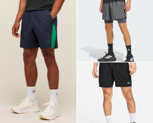 SHORTS FOR MEN (WITH DIFFERENT BRANDS) cover photo collage