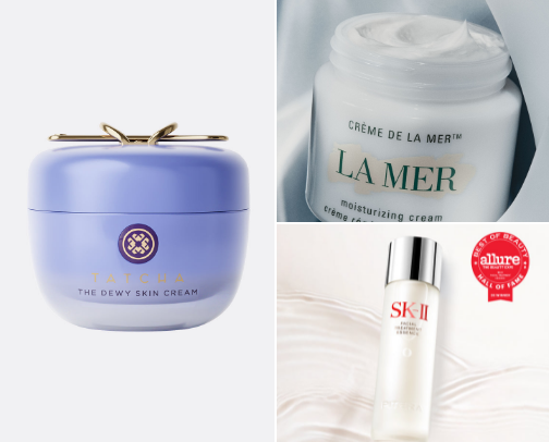 Luxury skincare🧴 cover photo collage