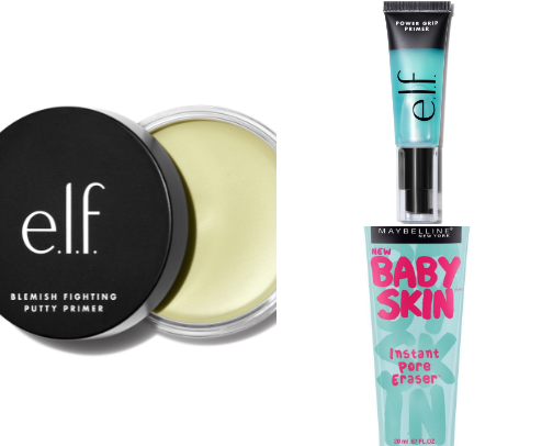 Drug store Makeup for Acne prone skin cover photo collage