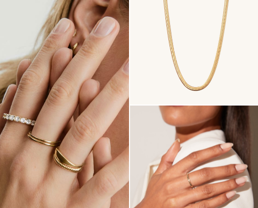 GOLD JEWLERY 👑👸 cover photo collage