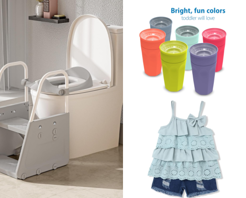 Best Baby/Toddler Products and Clothing. MAKE YOUR LIFE EASIER! cover photo collage