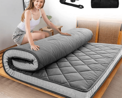 Floor Sleep pads cover photo collage